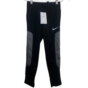 Nike Dri-FIT Kids Training Pants Black Gray Size Small NWT